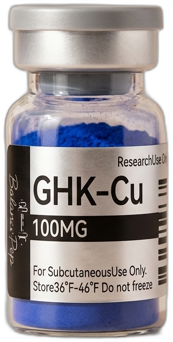 GHK-Cu 100mg peptide vial